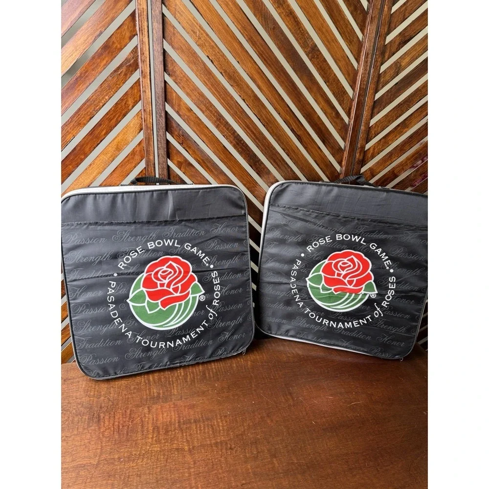 2 Rose Bowl Seat Cushions - 100th Rose Bowl Game - Michigan State Stanford 2014